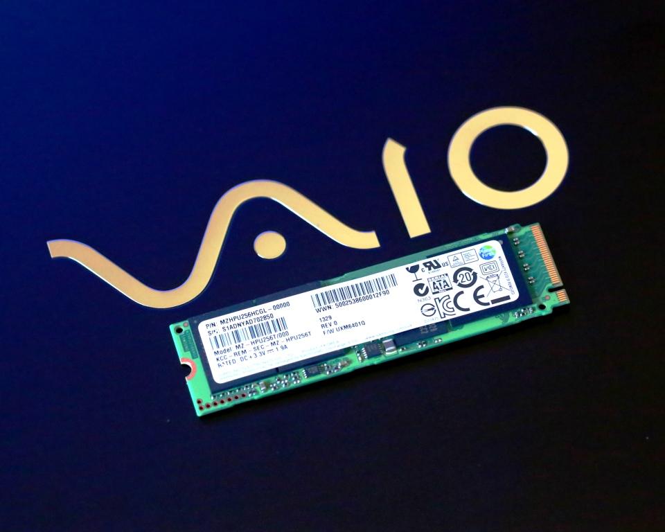 Sony VAIO Pro 13 Ultrabook M.2 Native PCIe SSD Review - 1GB/s