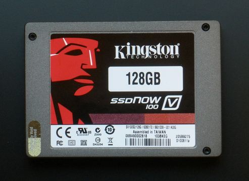  Kingston 128 GB SSDNow V+100 SATA 2 3.0 Gb-s 2.5-Inch