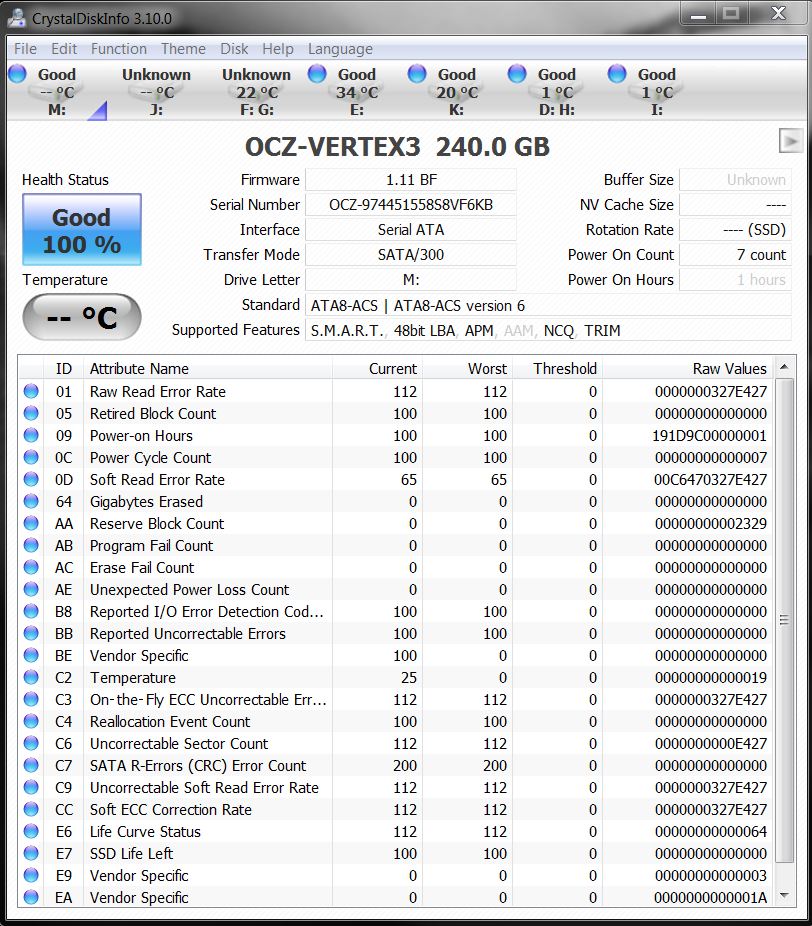 Crystal info portable. OCZ Vertex 4 Crystal Disk info. OCZ Vertex 4 BIOS.