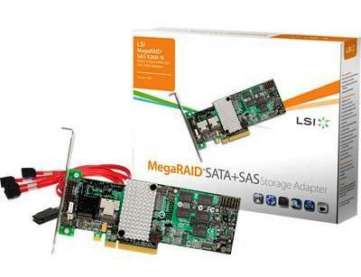 LSI MegaRAID SAS 9260-4i 512mb SATA/SAS controller RAID 6g PCIe x8 