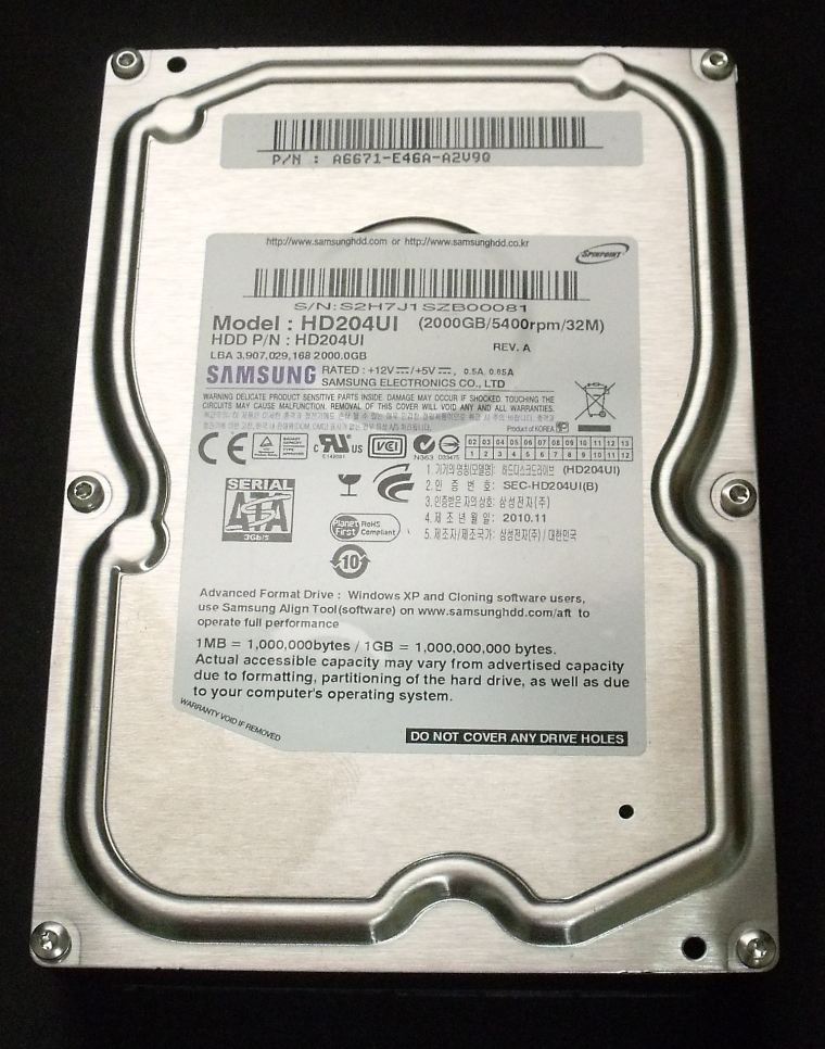 Samsung SpinPoint F4EG 2TB Hard Drive Review - Get Ready for The