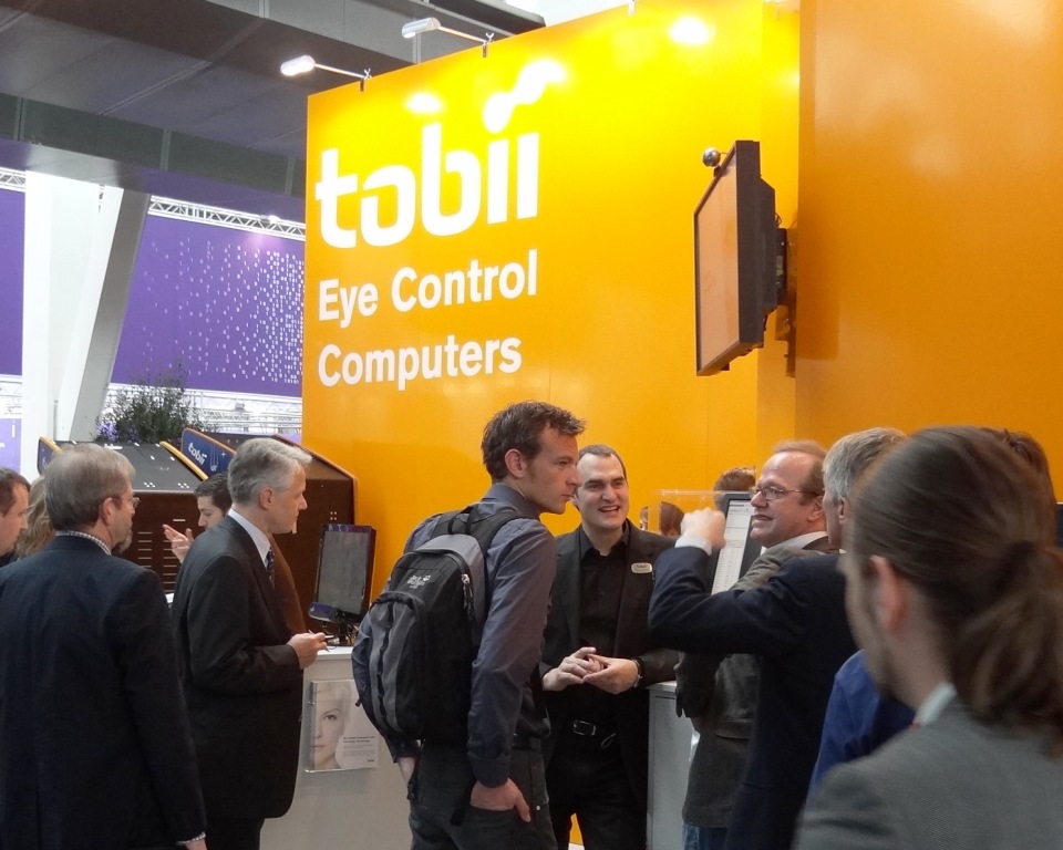 Tobii Displays PC Eye Tracking Along With 3D Eye Tracking Games - CeBIT ...