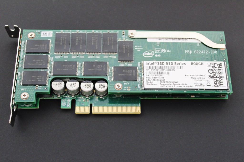 lommetørklæde med uret Automatisk Intel 910 400/800GB PCIe SSD Quick Preview - On The Bench and Pushing Out  1.9GB/s Performance | The SSD Review