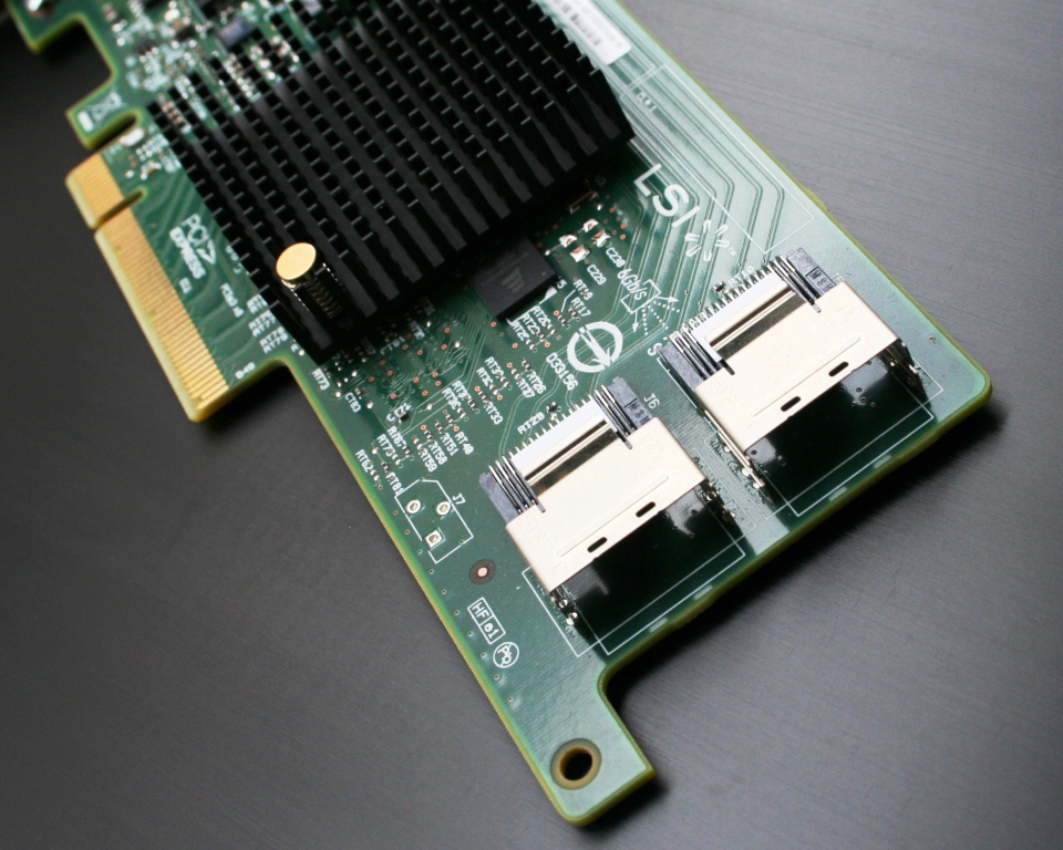 LSI SAS i PCIe 3.0 HBA Overview   Eight Crucial M4 SSDs