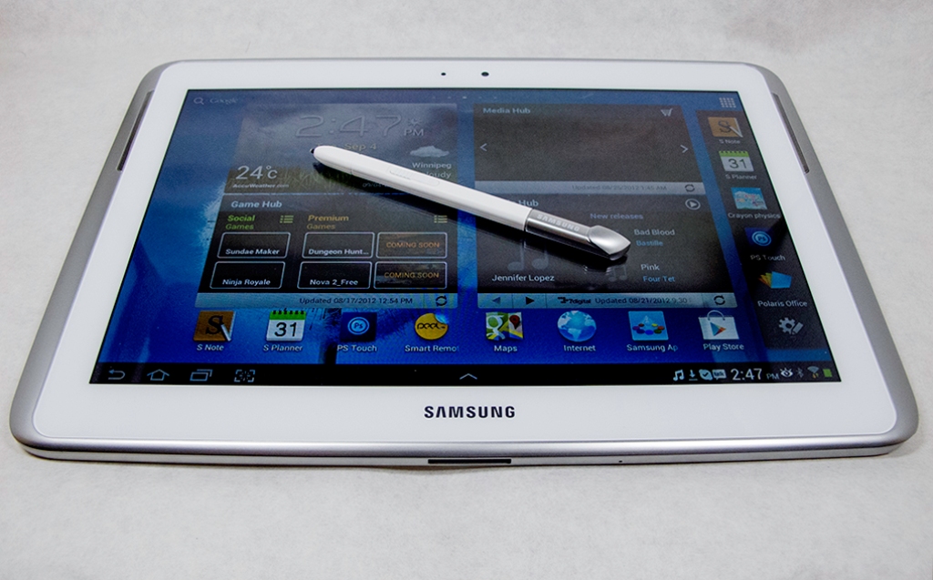 Samsung Note Tablet Review - A Hit And A Miss The SSD