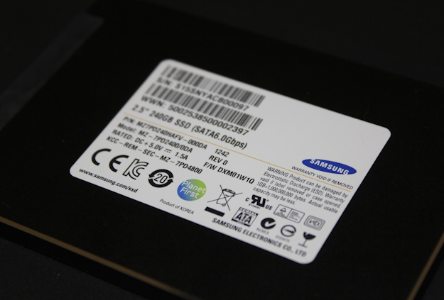 Samsung SM843 - Label