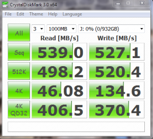 CPU Optimized Samsung 840 EVO 1TB SSD CDM