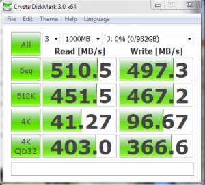 Samsung 840 EVO 1TB SSD CDM