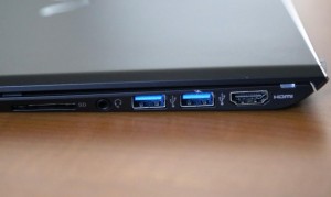 Vaio Right Side Ports