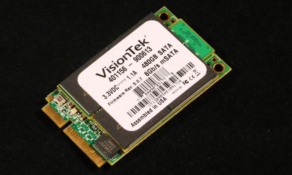 VisionTek mSATA 480GB SSD Review - Trusted LSI SandForce Speeds