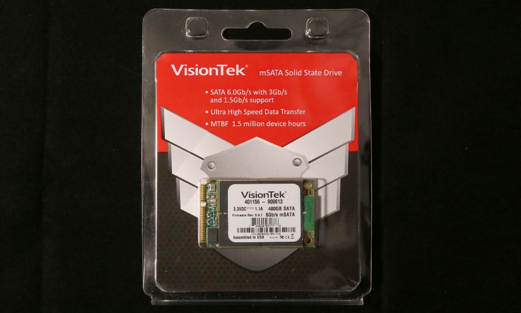 Visiontek 480GB mSATA SSD Exterior