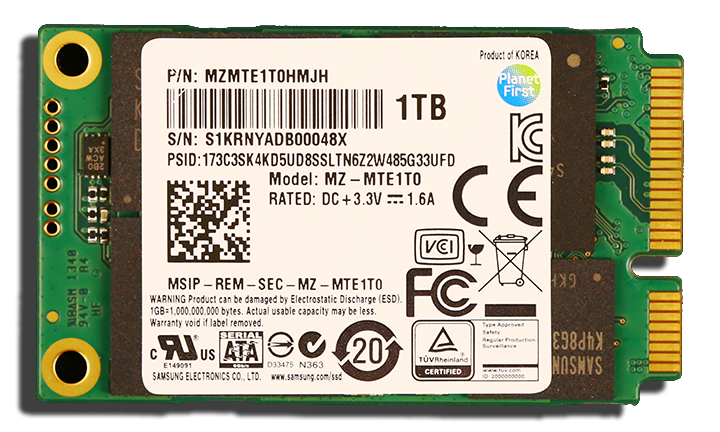 Samsung 840 mSATA SSD Review - 1TB mSATA SSD Capacity Along With TurboWrite Great Security Features The Review