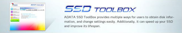 Adata SSD Toolbox download page