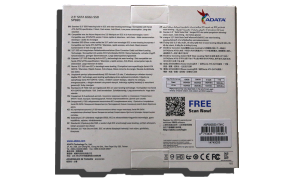 ADATA SP920 Premier Pro 1TB SSD Exterior Packaging Back