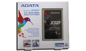 ADATA SP920 Premier Pro 1TB SSD Exterior Packaging Front