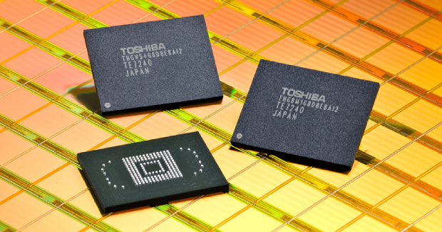 Toshiba 32GB NAND chips