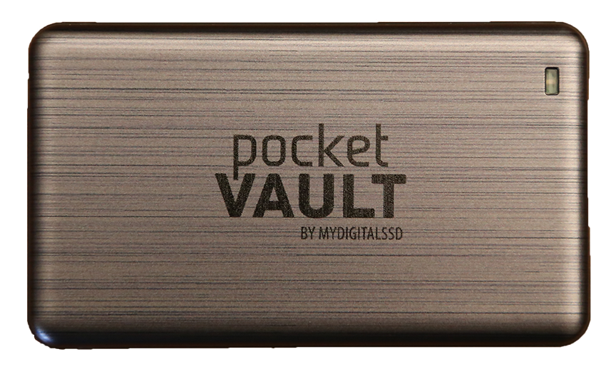 MDSSD Pocket Vault External SSD Front