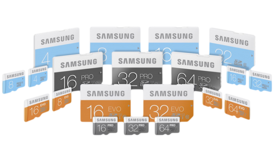 Samsung Releases New Lineup Of SD & Micro SD Flash Memory Cards The