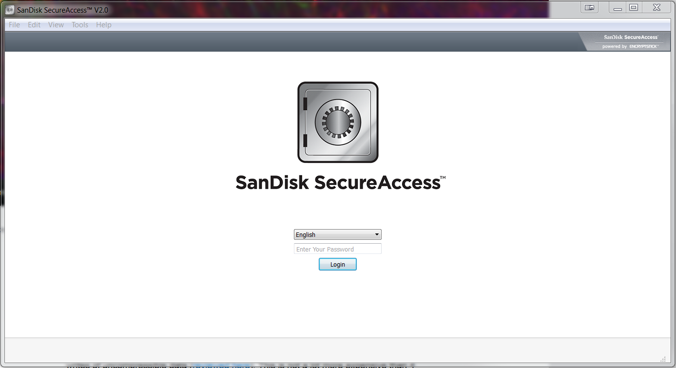 Sandisk Secure Access V2