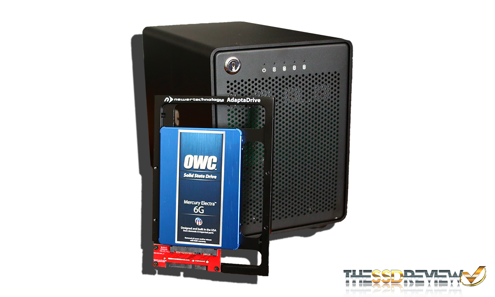 OWC ThunderBay 4 SSD and Adapter