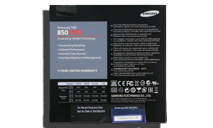 Samsung 850 Pro Package Back SH