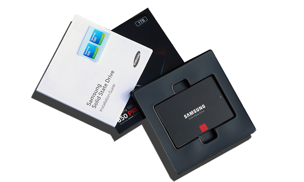 Samsung 850 Pro Package Contents
