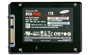 Samsung 850 Pro SSD Back
