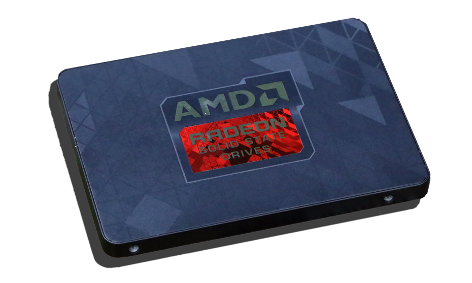 AMD Radeon R7 256GB SSD Angled