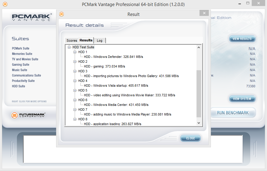 KINGMAX M.2 2242 128GB PCMark Vantage