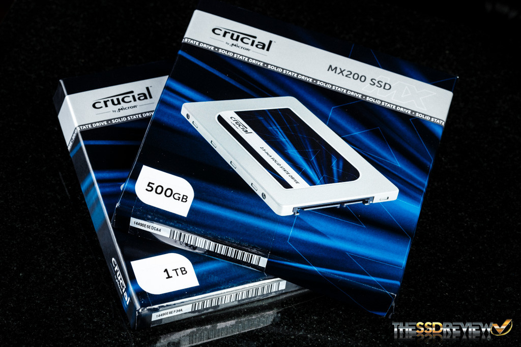 Crucial MX200 500GB and 1TB