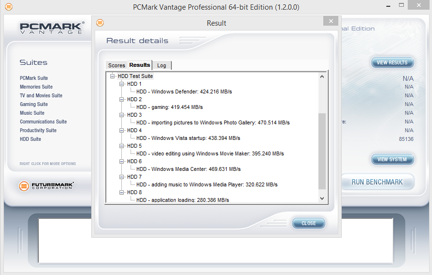 PNY CS2111 XLR8 480GB PCMark Vantage