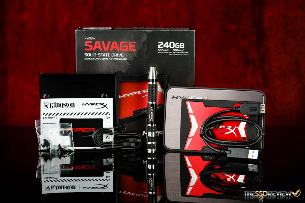 Kingston HyperX Savage 240GB Accessories