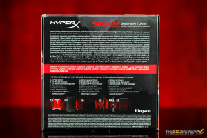 Kingston HyperX Savage 240GB Package Back