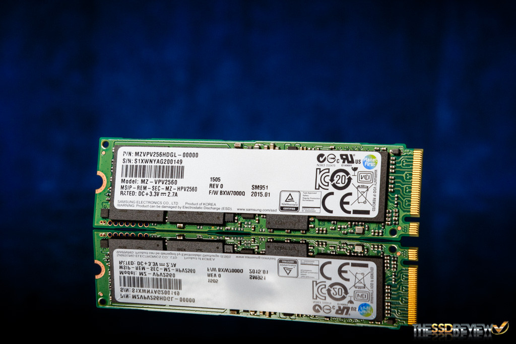 Samsung SM951 M.2 PCIe NVMe 256GB Main