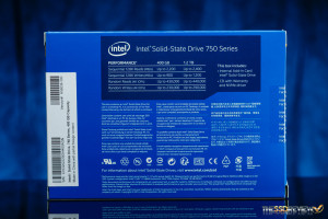 Intel 750 400GB Packaging Back