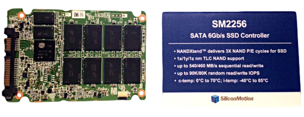 Micron 16nm TLC NAND SSD and SM2256