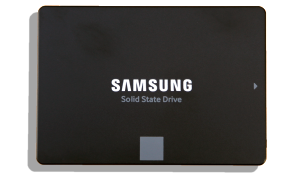 Samsung EVO 2TB SSD Top
