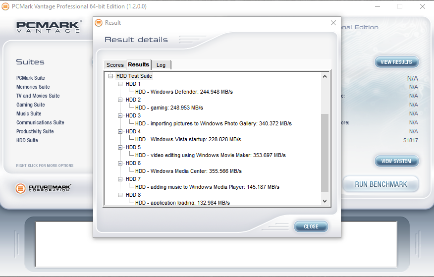 OWC Mercury Electra MAX 6G 2TB SSD PCMark Vantage Score