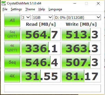 PNY CS1311 SSD 120GB CDM