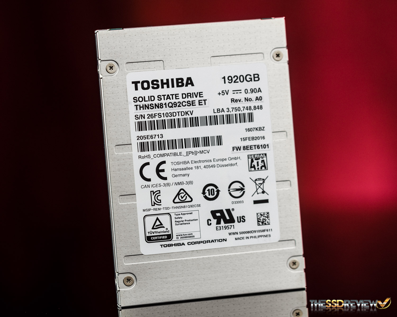 生活家電 洗濯機 Toshiba HK4R Enterprise SSD Review (1920GB) | The SSD Review