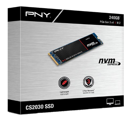 PNY Announces CS2030 PCIe NVMe M.2 SSD Series