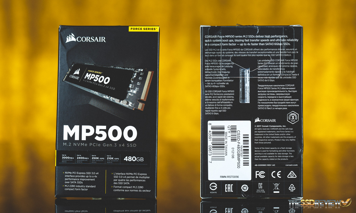 Corsair Force MP500 M.2 NVMe Review (480GB) - Is The Force With This One? | The Review