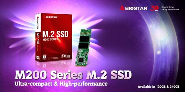 BIOSTAR M200 SSD banner