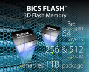 Toshiba Demos Their Latest 64-Layer BiCS Flash with Consumer NVMe SSD ...