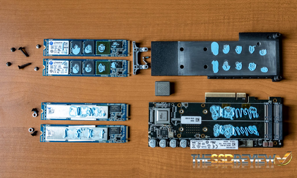 Kingston DCP1000 NVMe SSD Disassembled