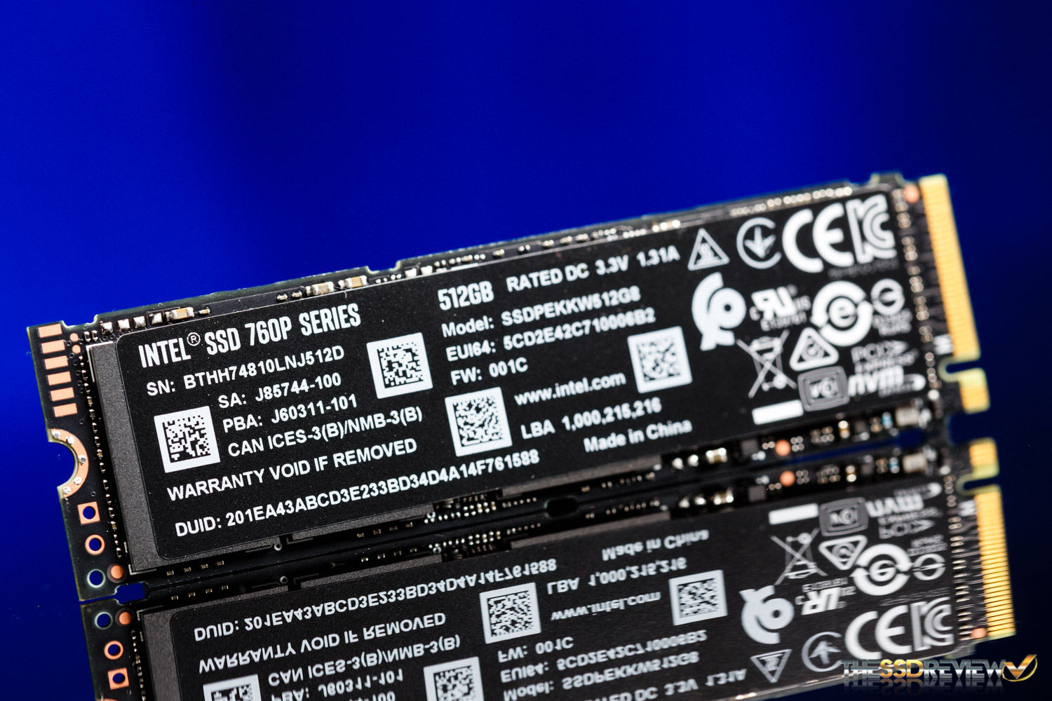 nærme sig sovjetisk Manifest Intel SSD 760P M.2 NVMe SSD Review (512GB) | The SSD Review
