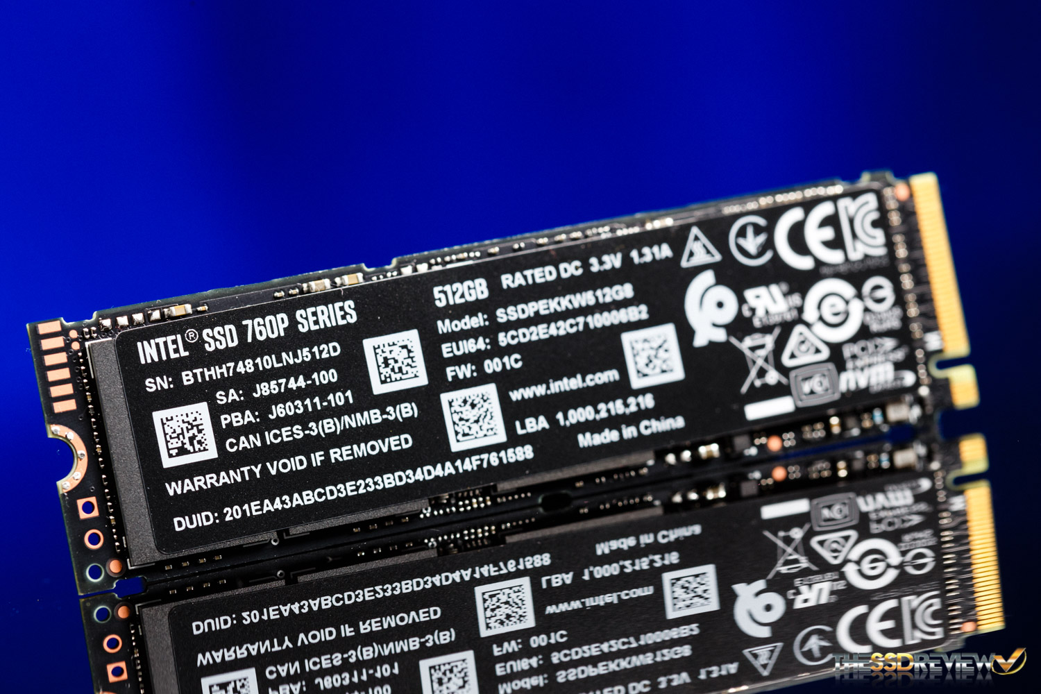 thumbnail image 2 of Intel SSDPEKKW256G8 - 256GB M.2 PCIe NVMe 2280 MLC 3D-Nand SSD Solid State - CPU Medics 2 of 14
