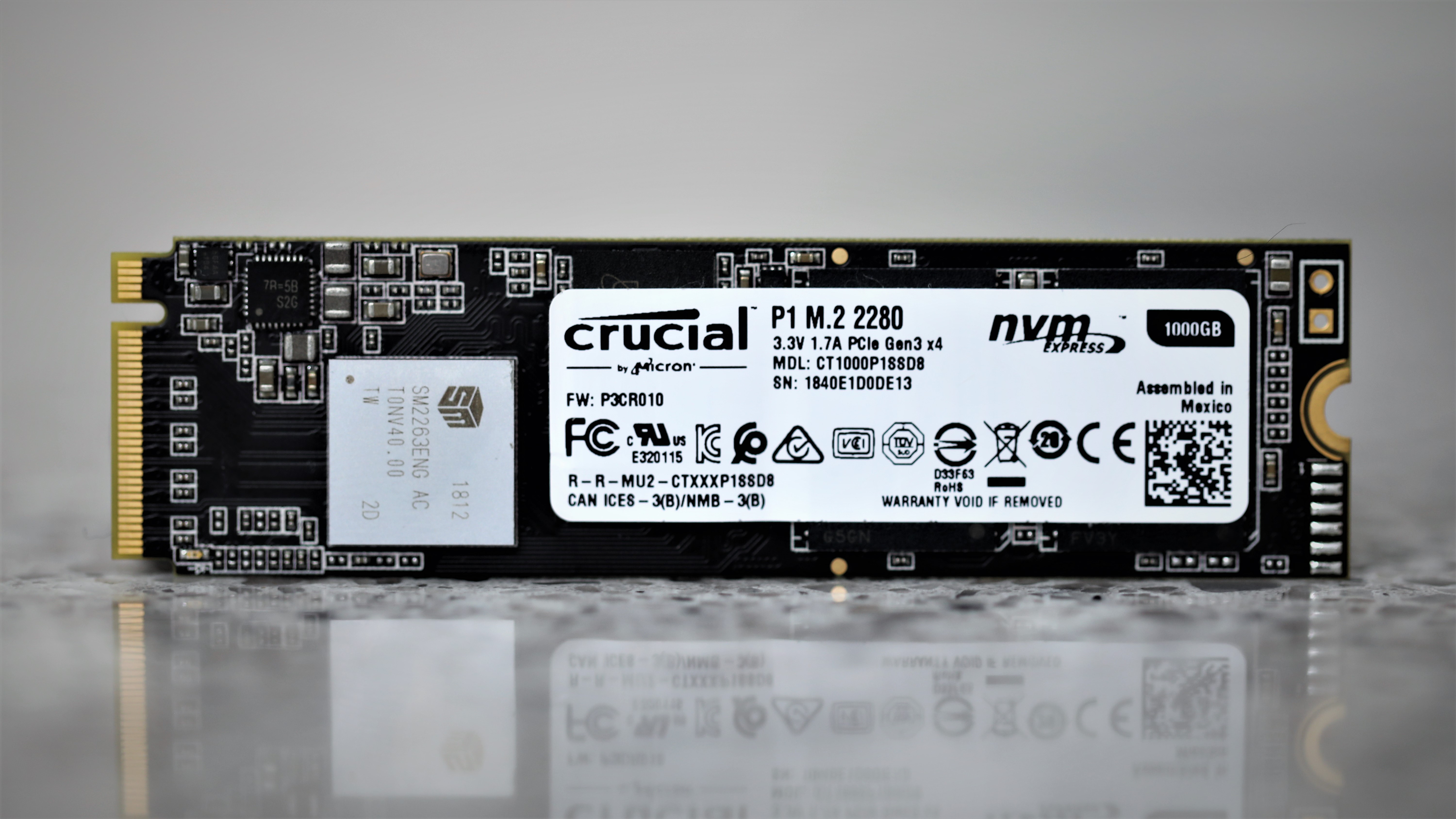 kommentar Månens overflade muskel Crucial P1 NVMe SSD Review (1TB) - Surprisingly Great SSD Value | The SSD  Review