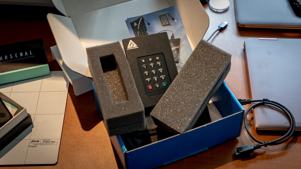 Apricorn Aegis Fortress L3 2TB External SSD Review Top Level Data