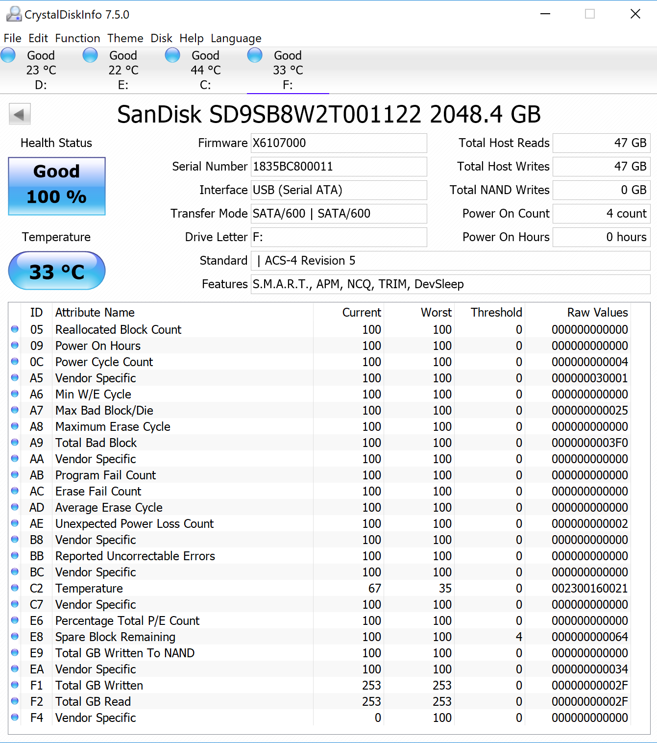 Apricorn Aegis Fortress L3 2TB External SSD Review Top Level Data